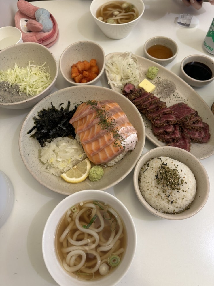  인천 부평 맛집 소연옥 규카츠,연어덮밥 내돈내산 후기