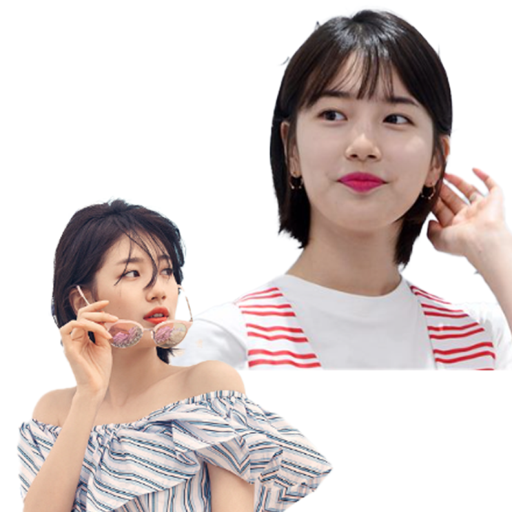 단발연예인 수지 김다미 신민아 김나영 머리스타일