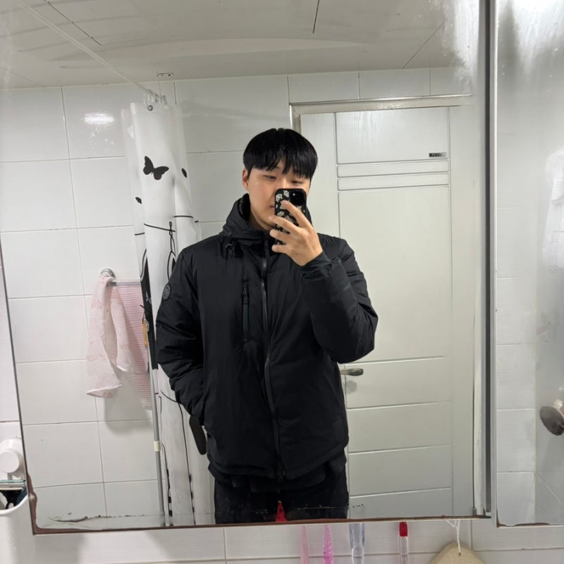 투박한 김인호의 캐나다구스 롯지 후디 블랙라벨 XL 후기!!
