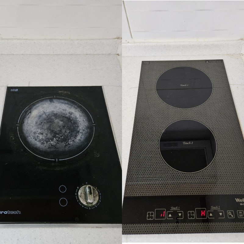 웰치 하이라이트 전기렌지 1구 2구 교체 출력 후기!