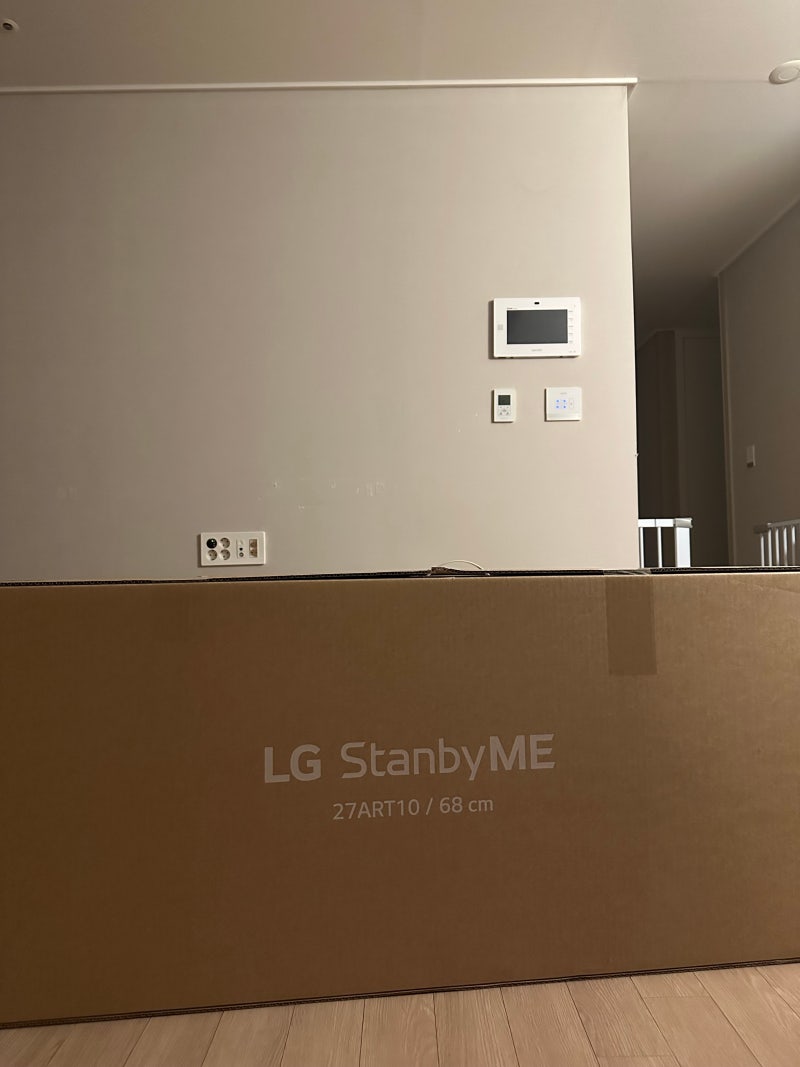 LG 스탠바이미 / LG 퓨리케어 오브제컬렉션 에어로퍼니처 (+에어로타워)