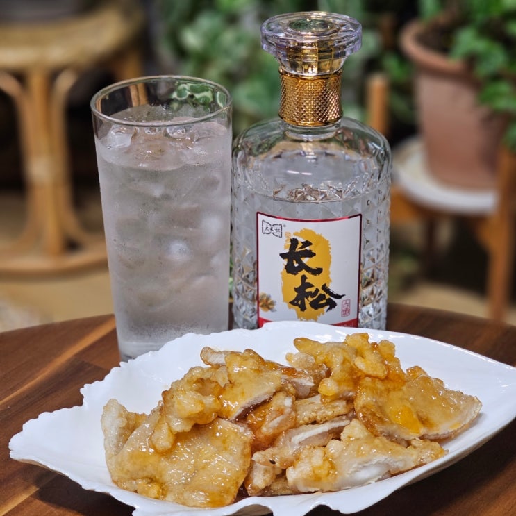  장솔주 고량주하이볼 만들기 홈플러스 백주 중국술
