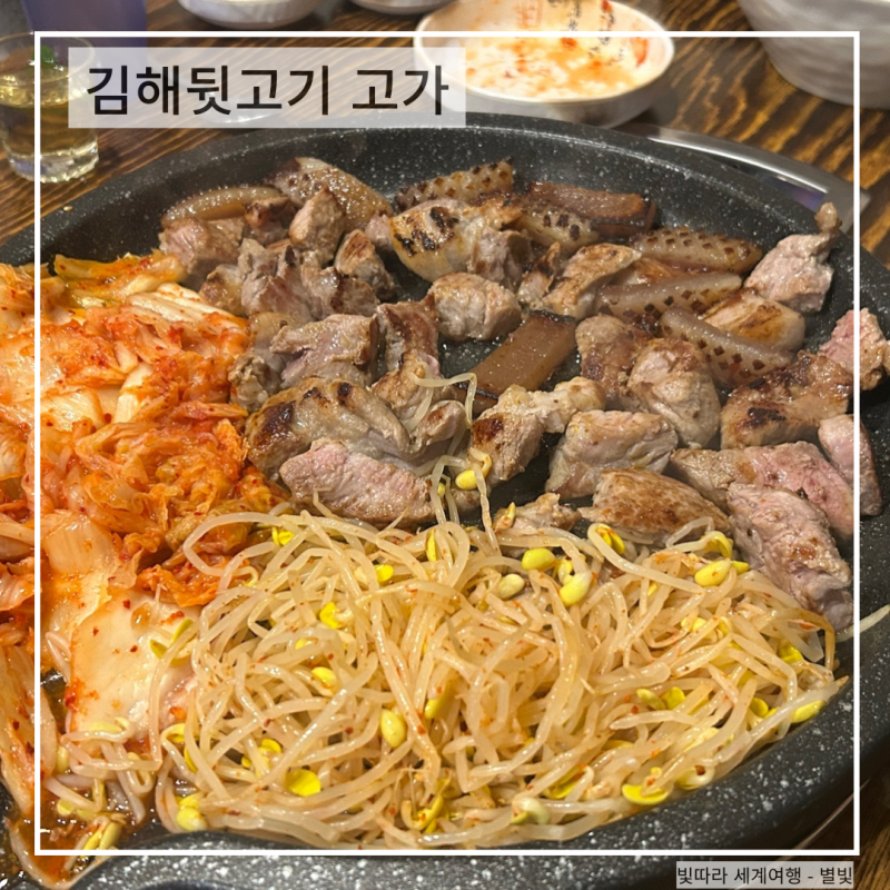 부산 부산대 고기집 단체 회식으로 방문하기 좋은 김해뒷고기 고가