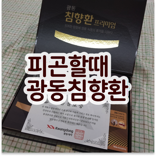  광동 침향환 프리미엄침향단 효능 활기차게 후기