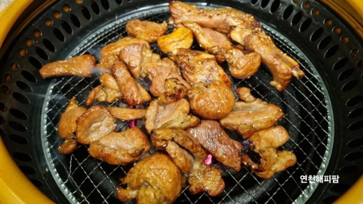  연천맛집 5사단 청산면 돼지갈비 소갈비살 수제돈까스 삼월애