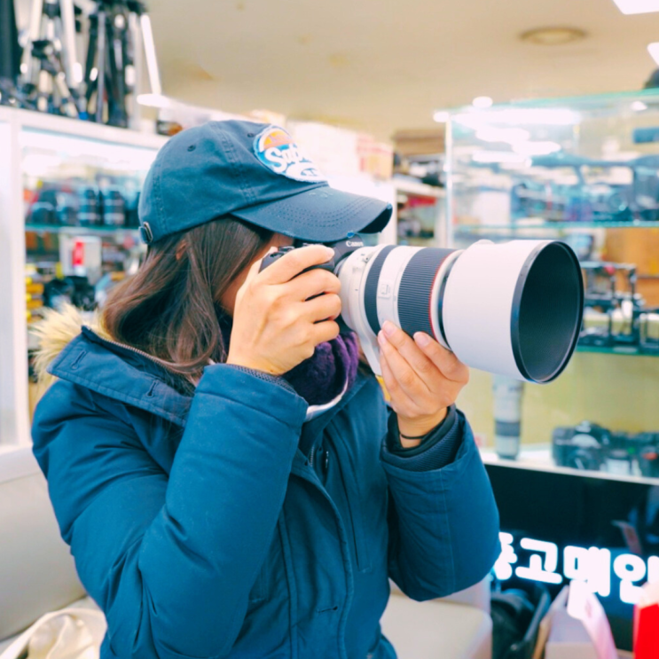  신도림 중고카메라매장 샤인프라자 홈마 카메라 추천 캐논 EOS R6 Mark II + 70-200mm