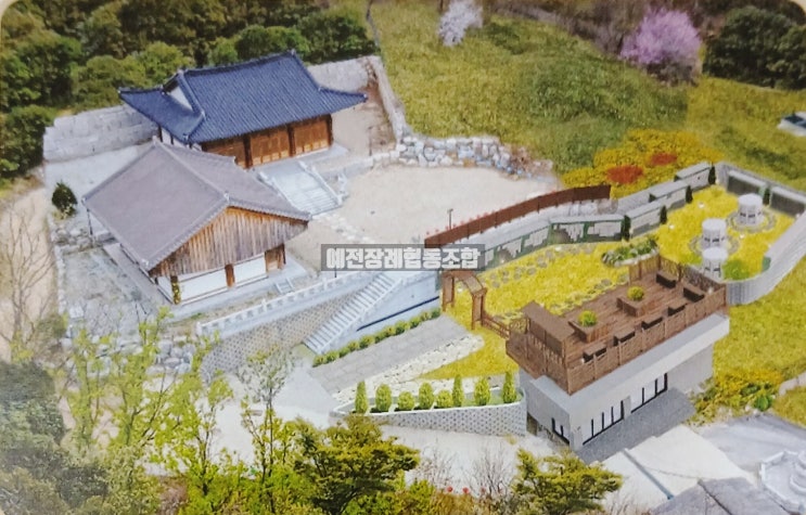  경기도 이천 월봉사 연화원 납골당 봉안담