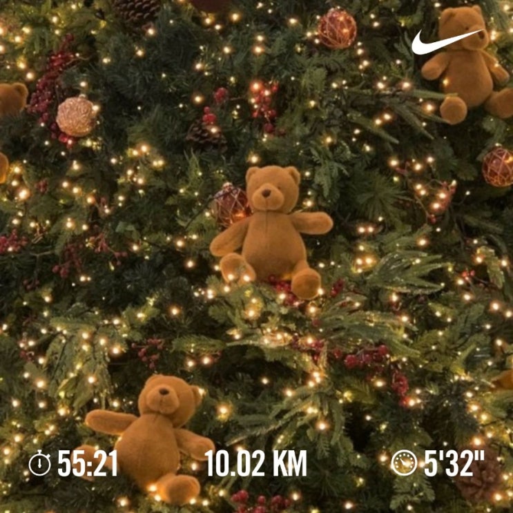 오늘의 [챌린지] 매일 10km 러닝 챌린지 1218일 차