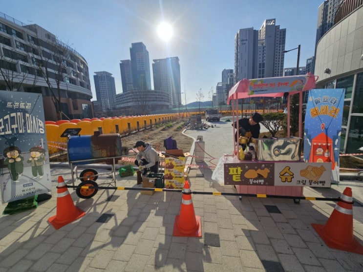  세종시 겨울행사를 도와드려습니다