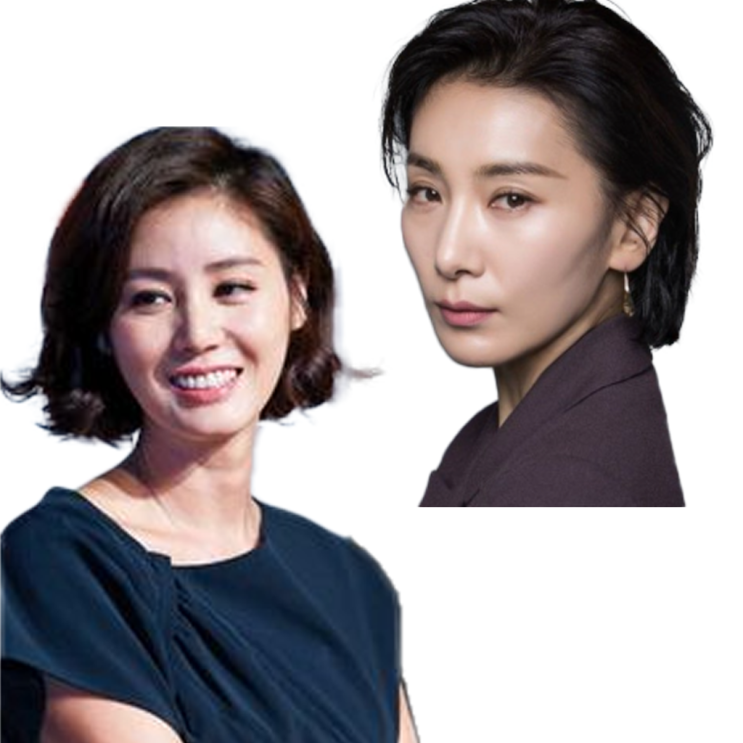  2020 vs 2024 중년여성 60대여자 여름 헤어스타일