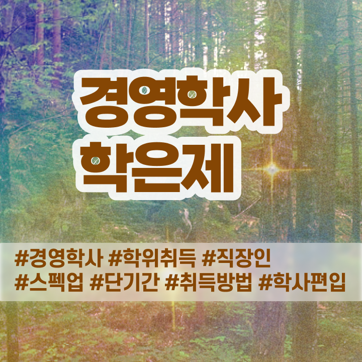  , 경영학 학사 실무경력 없어도 인강만 듣고 쉽고 빠르게 준비한 전략