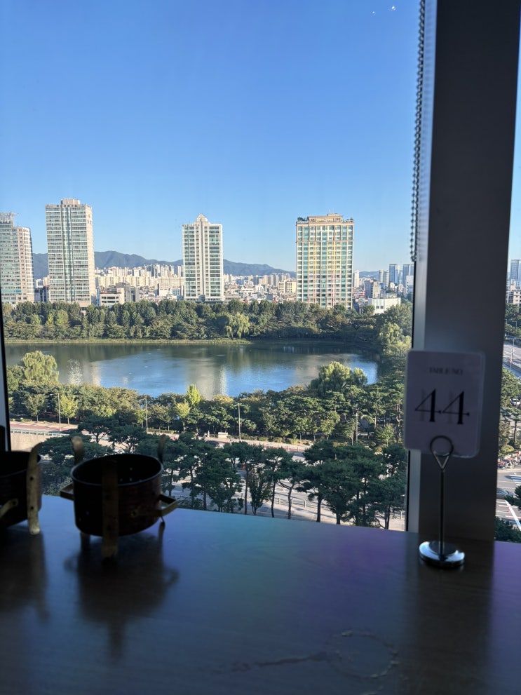  잠실 카레/석천호수 뷰 맛집 아그라 롯데 잠실에비뉴엘점 아그라 스페셜 코스 2인 후기