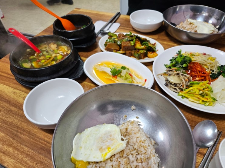  원주 엄마손맛보리밥:)나만알고싶은 중앙시장 찐 보리밥맛집