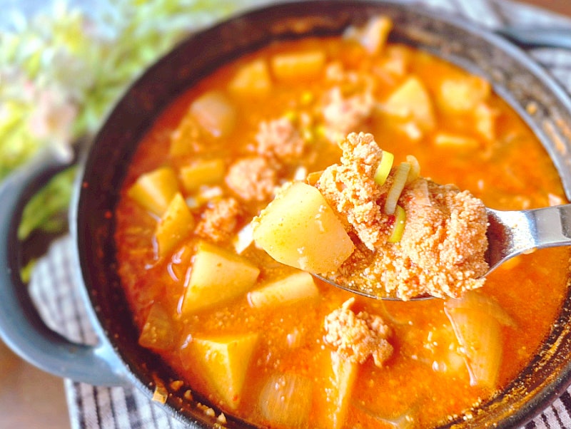 명란짜글이만드는법 명란감자짜글이재료 명란감자찌개레시피