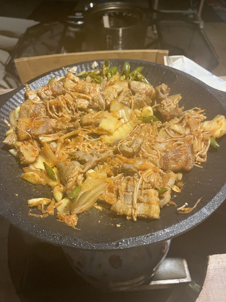  [야매요리] 홈 파티 요리로 정통있는 정통집 돼지김치구이 집에서 따라하기.