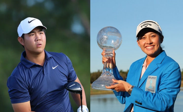 <b>김주형</b>, 2024 LPGA 상금왕 <b>티띠꾼</b> ... PGA - LPGA 혼성대회... 