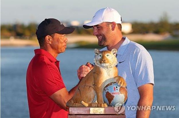  셰플러, PGA '최고의 선수'..3년 연속 선정