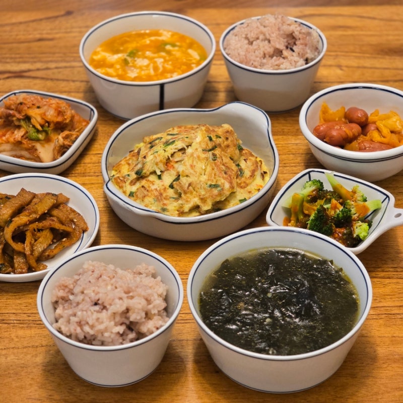 냉털 무지출 밥상! 4인 가족 식비 절약 가계부, 맞벌이 부부, 워킹맘 딸둥이네 저녁 밥상