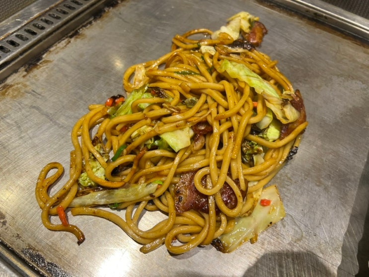  오사카 난바 오코노미야키 야키소바 현지인 추천 맛집 토우기