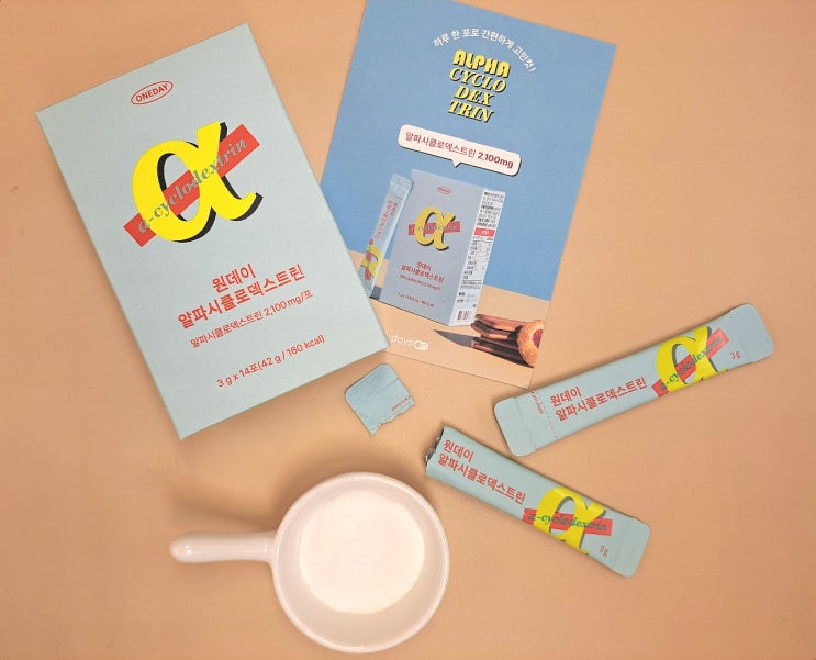 데이즈온 원데이 알파시클로덱스트린 알파CD로 즐겁게 체지방 관리해봐요