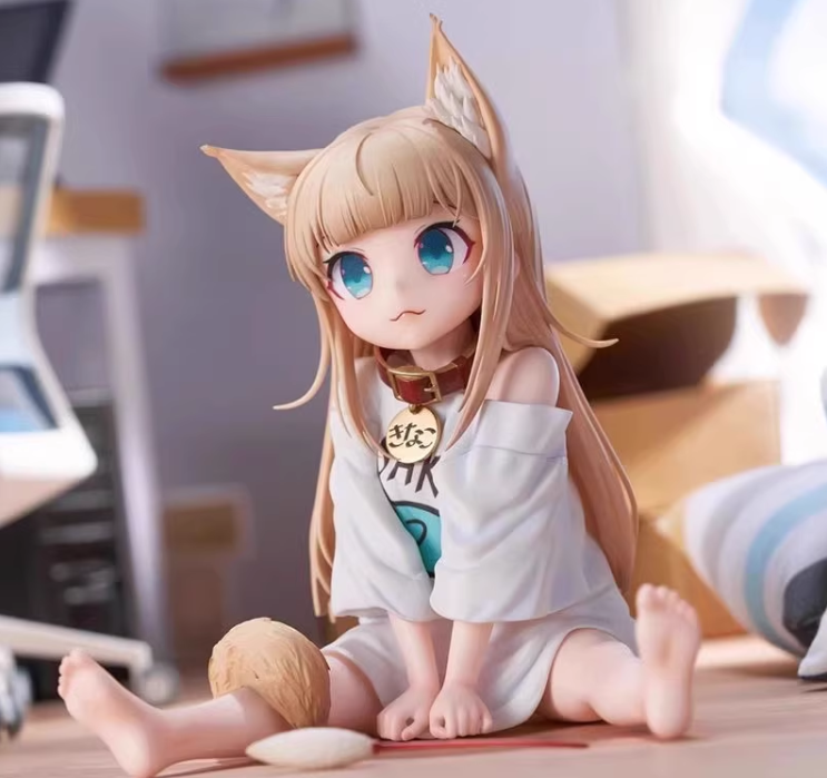  3D 고양이 미소녀 피규어 굿즈 생일 선물 장식 1탄