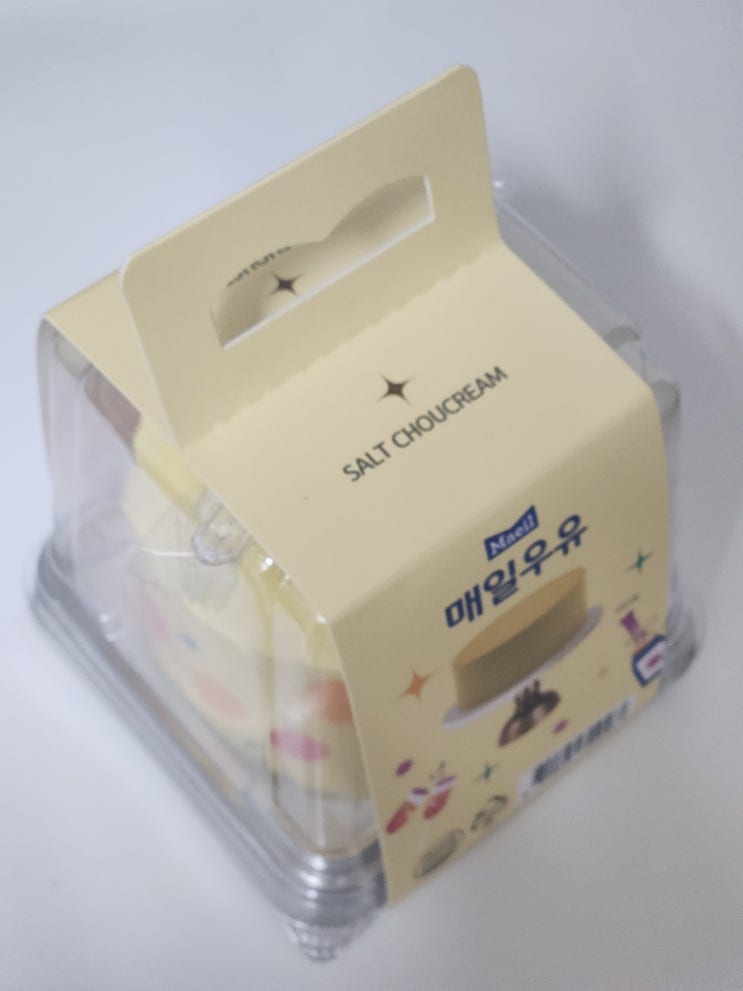 CU 편의점 신상 매일우유 솔티슈크림 초코아몬드 리뷰