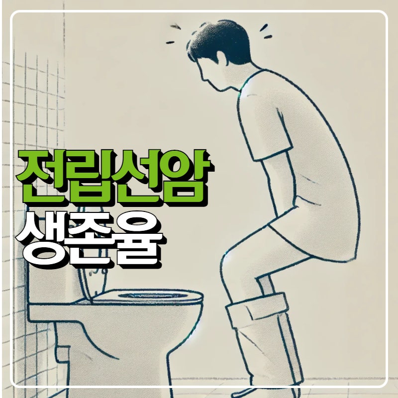 전립선암 3기 4기 생존율과 완치율, 말기증상