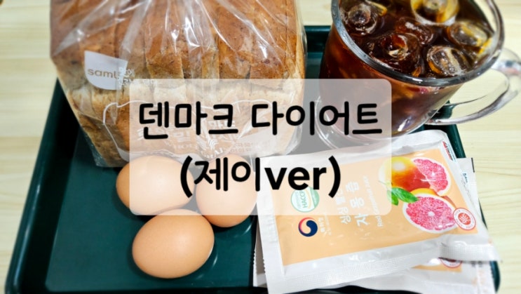  [2주 다이어트] D-8 덴마크 다이어트 1일 시작 (다이어트 7일차)