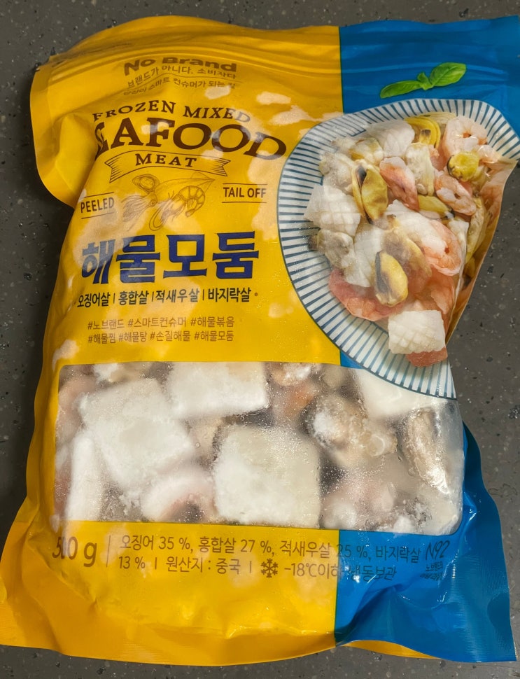  이마트 노브랜드 냉동 해물모둠