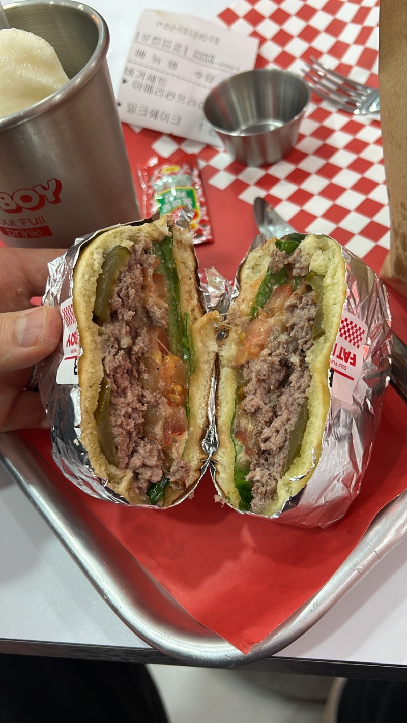 수제버거 맛집 추천 영등포 수제버거 펫보이 [FAT BOY]