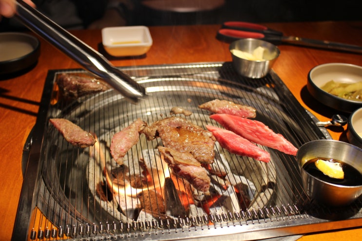  화로선생 건대 고기집 갈비살 먹고왔어요