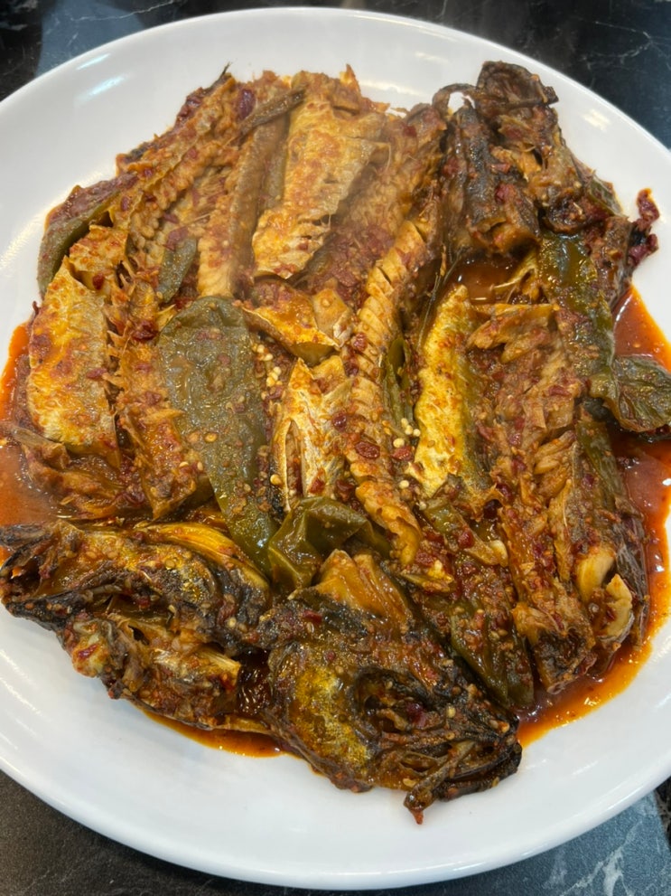  루원시티 생선구이 명태조림 맛집 밑반찬 종류만 8가지 나오는 곳