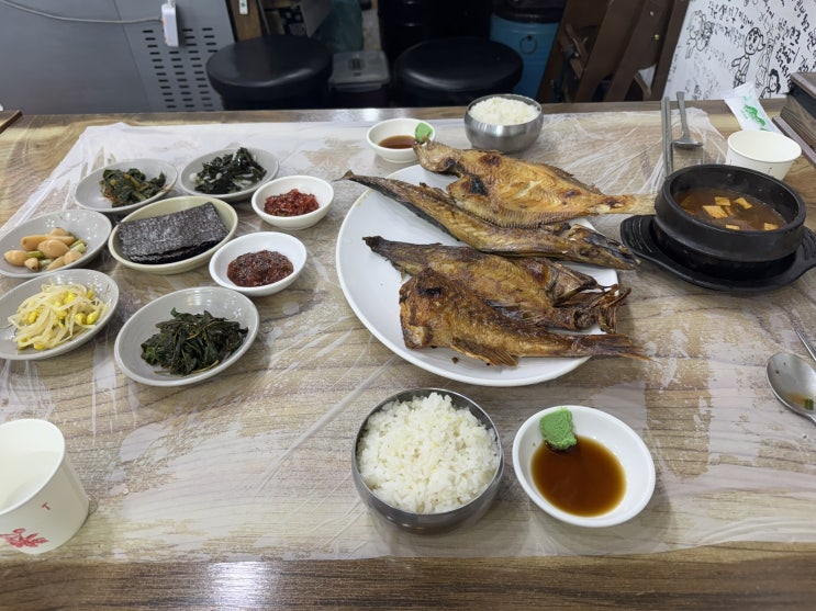  주문진 맛집 주문진 생선구이 맛집 구이본부25시