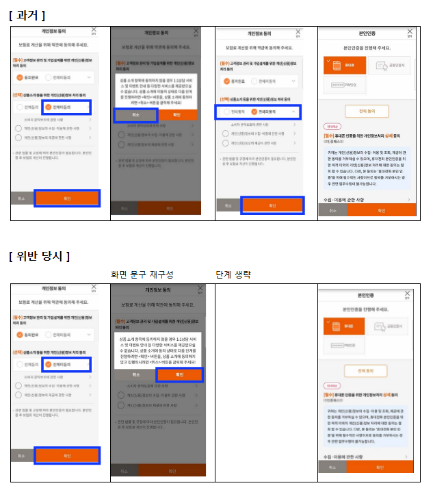다이렉트 자동차보험 판매 12개 손해보험사, 개인정보 보호법 위반으로 제재처분 받아 다이렉트 자동차보험 판매 12개 손해보험사, 개인정보 보호법 위반으로 제재처분 받아