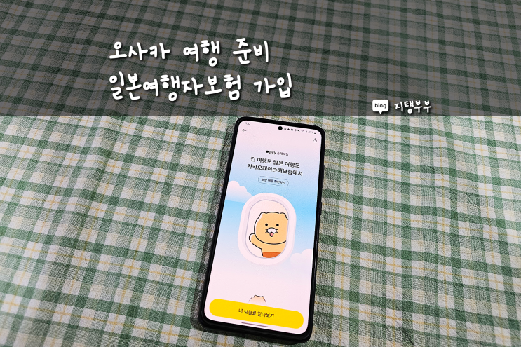  오사카 여행 준비 일본여행자보험 가입 나한테 맞는 보장 내용 비교해보고 카카오페이로 가입