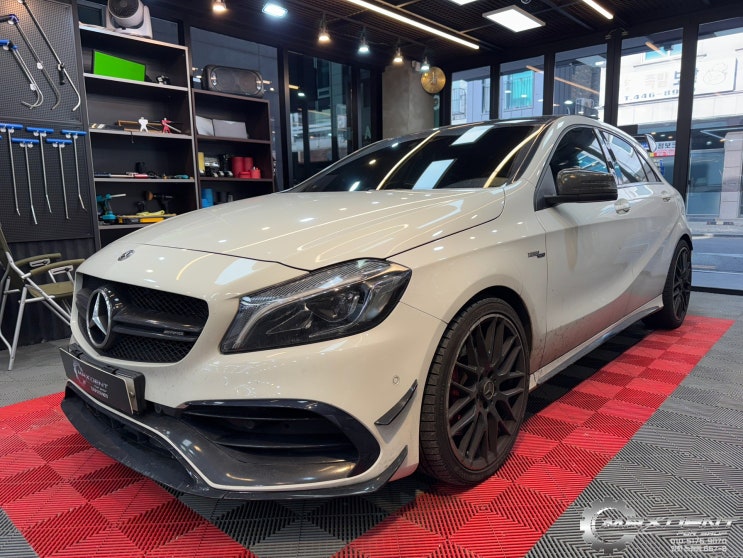  인천 벤츠 A45 AMG 자차보험수리 과실 미확정 선처리