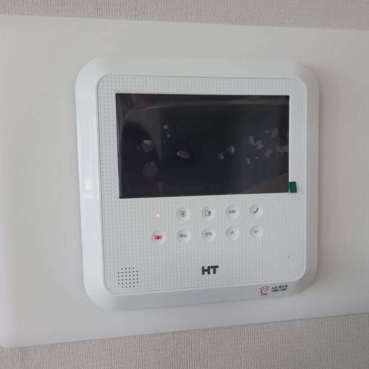  구로구 오류동 금강수목원아파트 현대통신 비디오폰 HAS-R2071 교체