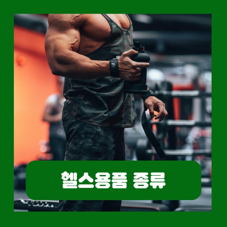  헬스용품 종류 용도 헬린이에게 선물할 제품 추천 좀!