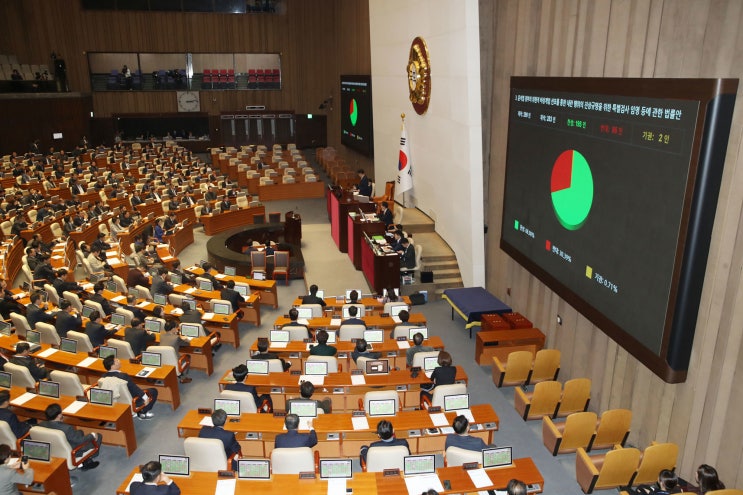 김건희 <b>특검법</b>-<b>내란</b> 일반<b>특검</b> 본회의 통과…與 반대 당론에도... 