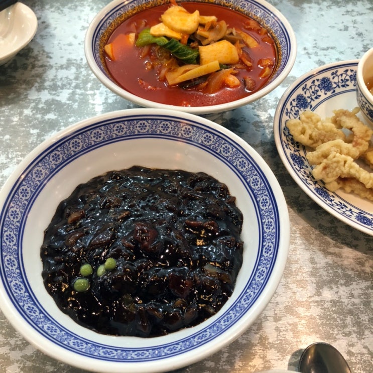  송도 오네스타 식당 만만프로젝트 중식 맛집 짬뽕 짜장면 탕수육