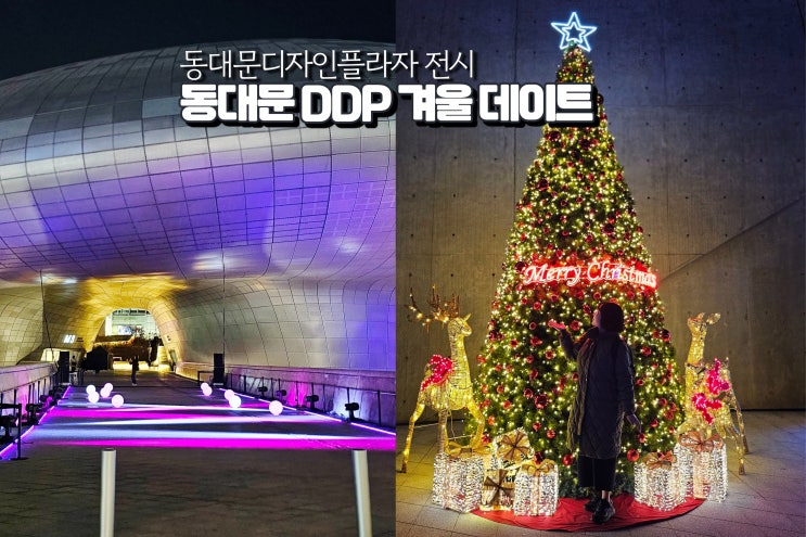  동대문 디자인플라자 DDP 전시 겨울 데이트 놀거리