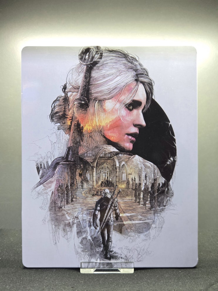  더 위쳐 3: 와일드 헌트 "무인지대" 유광 스틸북 (The Witcher 3: Wild Hunt "No Man's Land Steelbook)(USA)