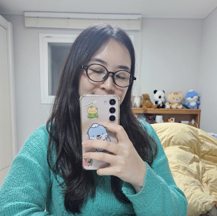  안구건조증 관리 방법 w UV 블루 라이트 차단 안경 긱시크 오벌형 뿔테안경