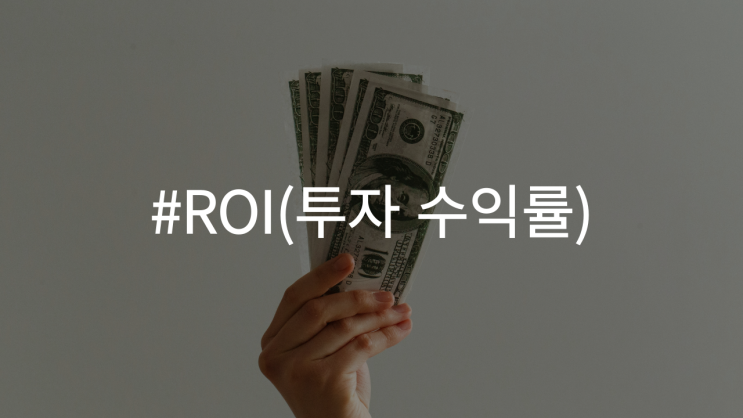 ROI(투자수익률), 효율적인 투자 관리를 위한 실무적 보완 방법