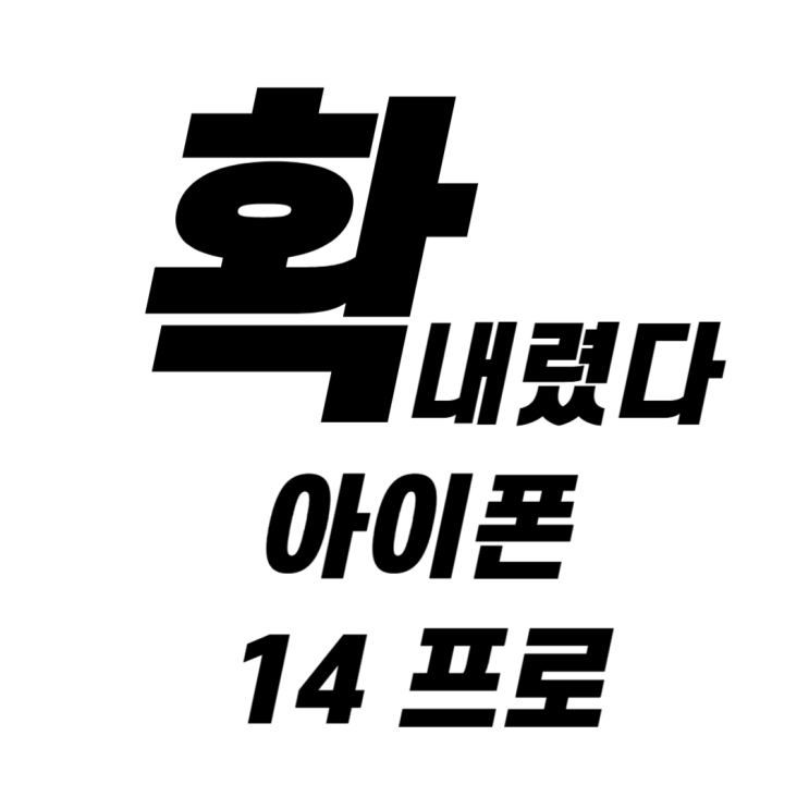  SK 아이폰14 출고가 인하?!(마지막 재고 떨이?!)