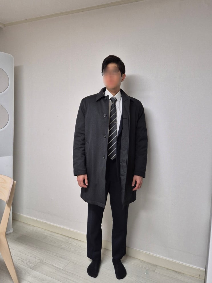  30대 남편 생일선물 추천 마에스트로 구스다운 패딩 하프코트