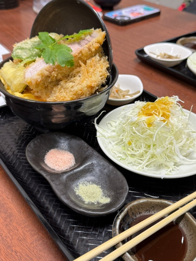  [후쿠오카 여행] 텐진 맛집 돈까스 와카바 별관 / 블루보틀 텐진점