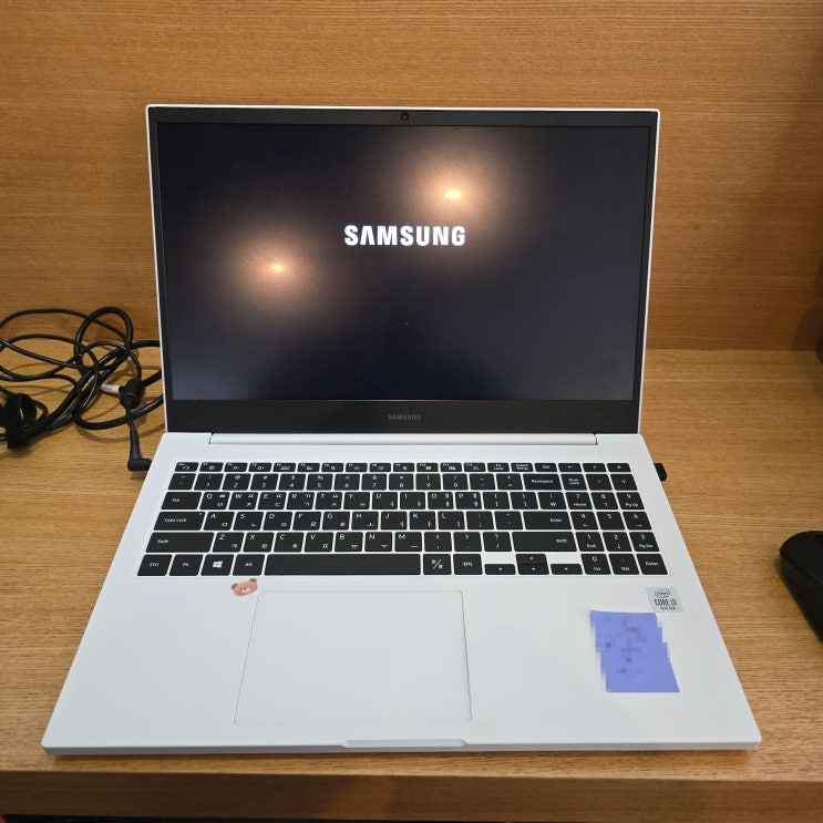 남양주 컴퓨터수리 삼성 NT550XCR-AD3A 노트북 SAMSUNG 로고에서 멈춤 출장 해결