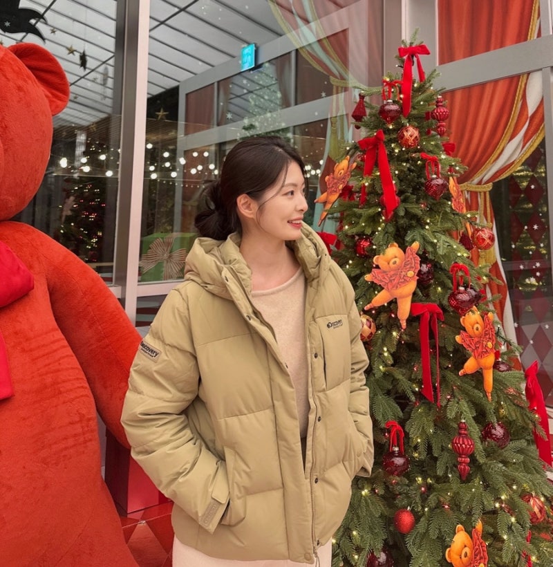 여성 숏패딩 추천 여자 후드패딩 구스다운 디스커버리 레스터G
