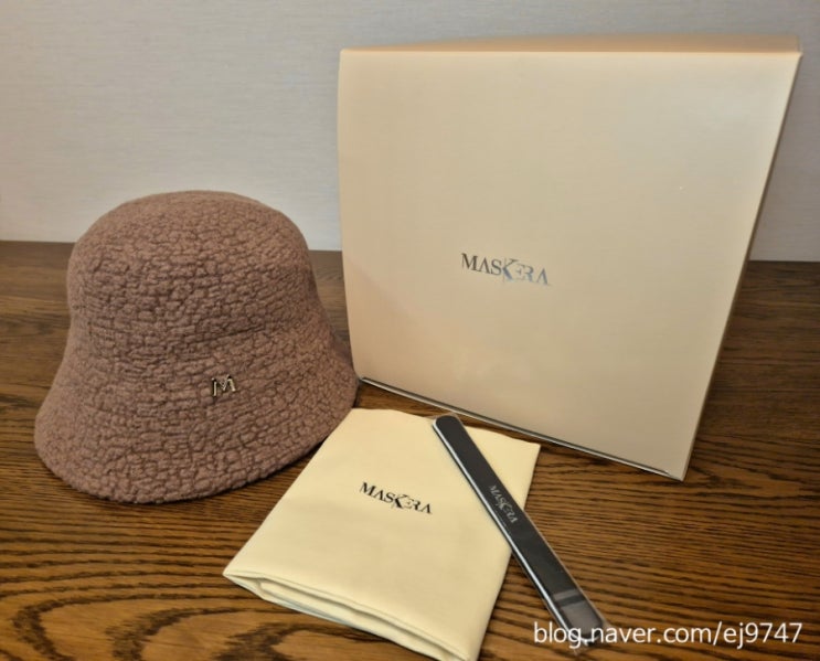  마스케라(MASKERA) 아멜리 부클 울 버킷햇 여성버킷햇 추천